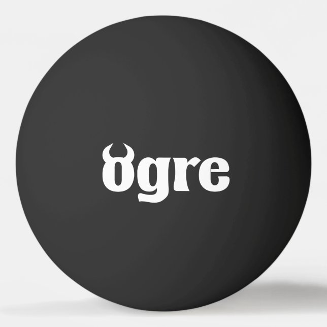 Ogre Tischtennisball (Vorderseite)