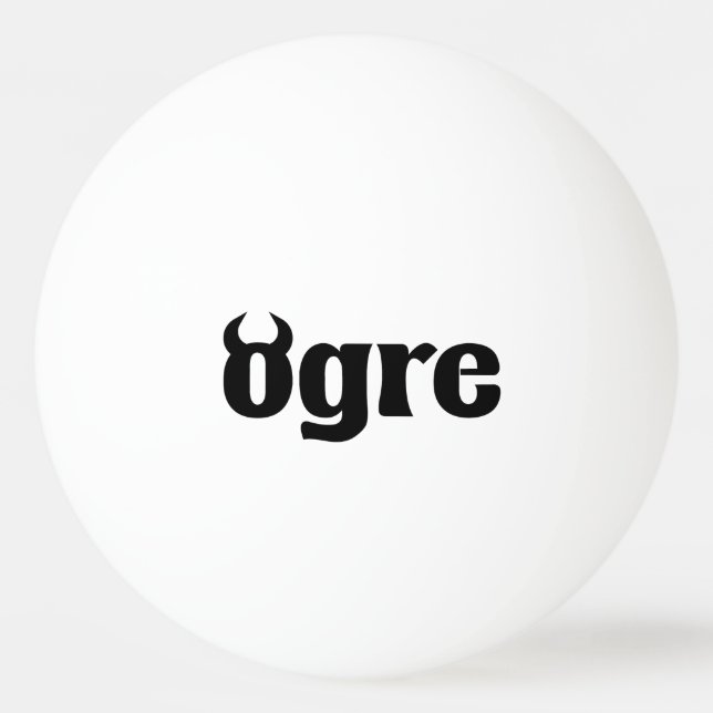 Ogre Tischtennisball (Vorderseite)