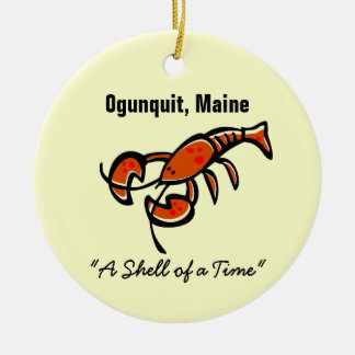 Ogunquit, Maine-Hummer Keramikornament