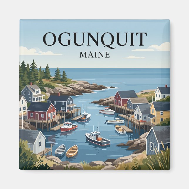Ogunquit, Maine Magnet (Vorne)