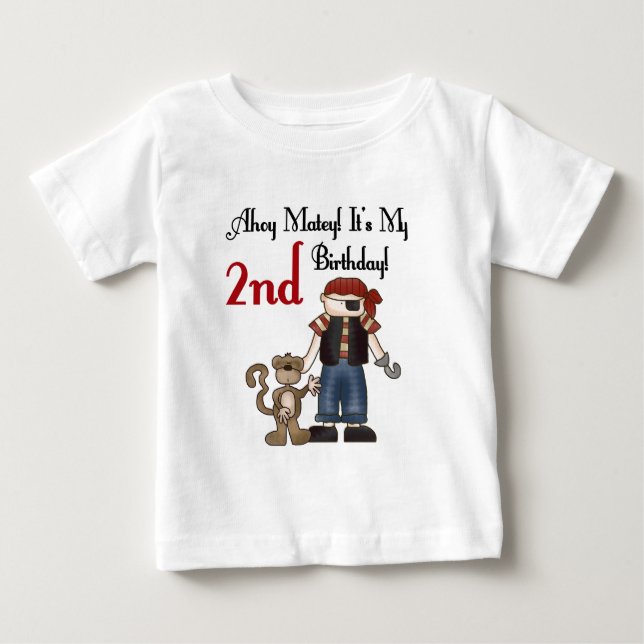 Oh 2èmes T-shirts et cadeaux d'anniversaire de (Devant)