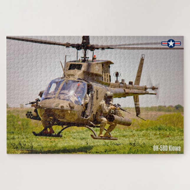 OH-58D KIOWA (20x30 INCH) (Horizontal)