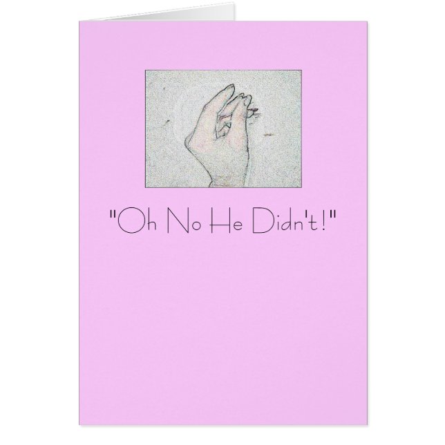 "Oh aucun il n'a pas fait ! " (Devant)