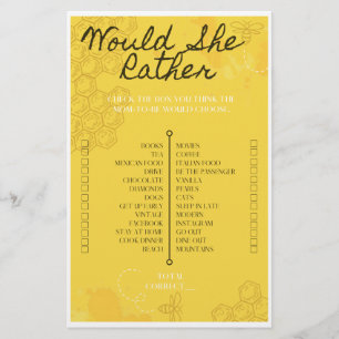 Oh Babee würde sie eher spielen Flyer