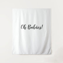 Oh Babies Backdrop Oh Babies Banner Band