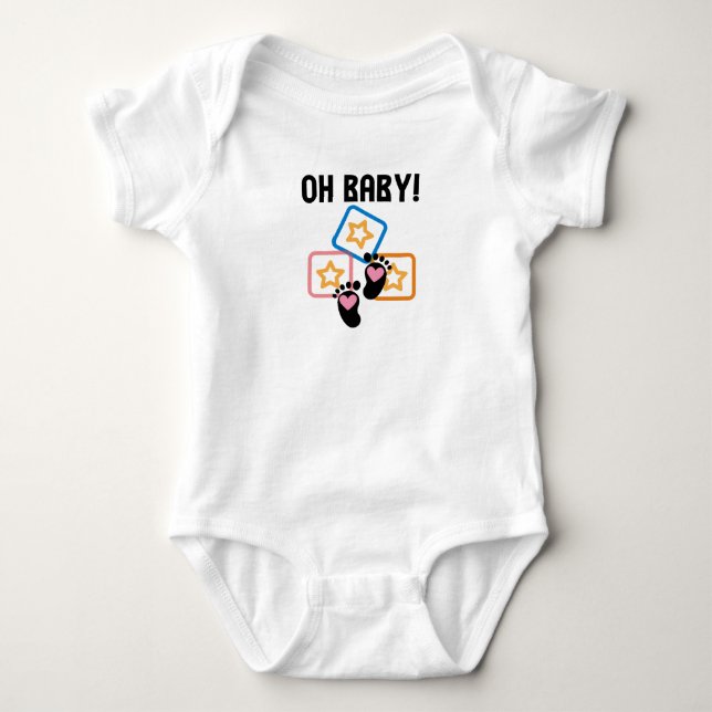 Oh Baby. Baby Strampler (Vorderseite)