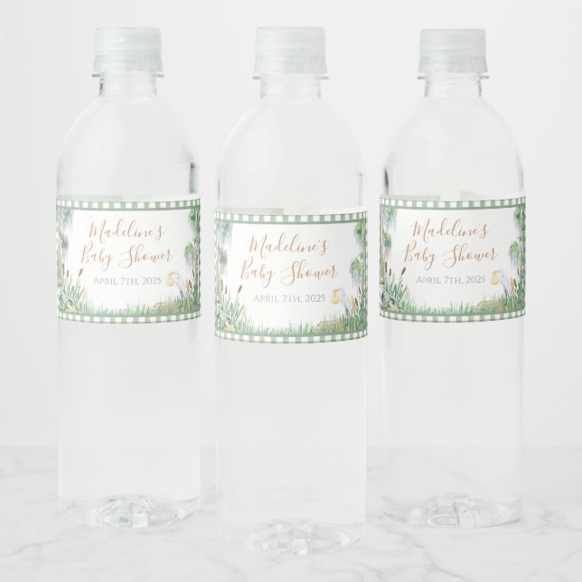 Oh Baby Bayou Sumpf Wasser Flaschen Labels (Flaschen)