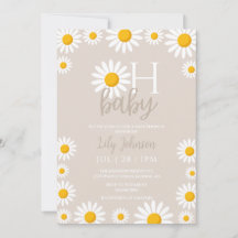 Oh Baby Daisy Neutral Baby Dusche in einem