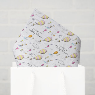 Oh, Baby, die Orte, an denen Sie eine Babydusche m Seidenpapier