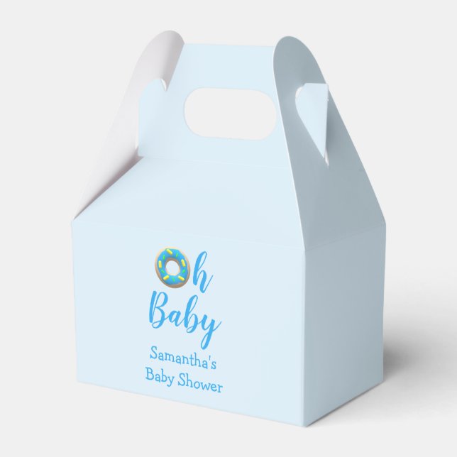 Oh Baby Donut Babydusche Geschenkschachtel (Vorderseite)