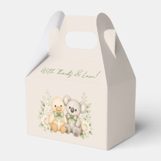 Oh Baby Ente und Koala-Baby-Party Geschenkschachtel