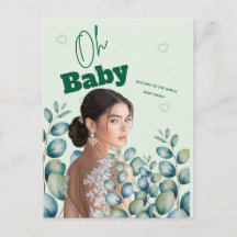 Oh Baby Eukalyptusblätter Baby Shower