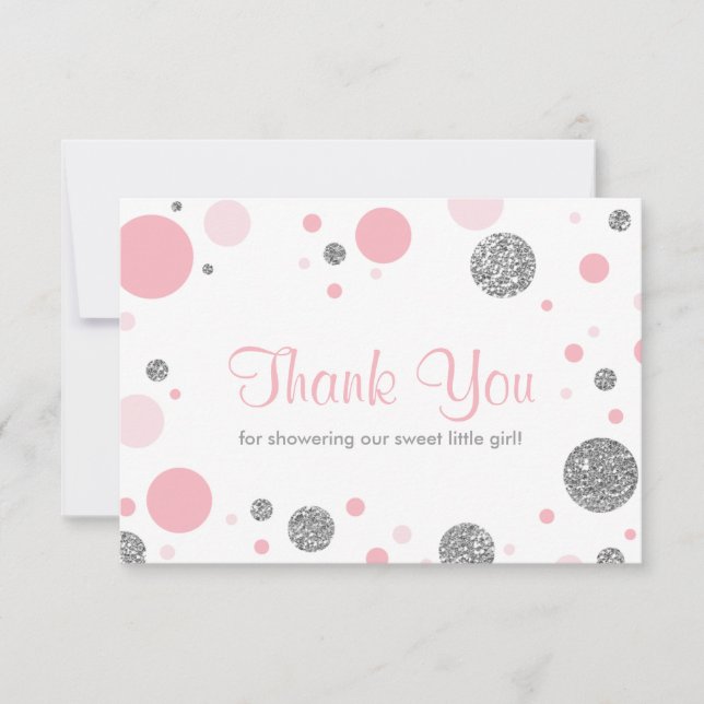 Oh Baby Girl, Carte de remerciements, Parties scin (Devant)
