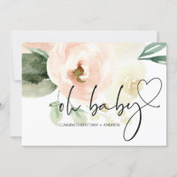Oh Baby Girl Dusche Junge Mutter Herzlichen Glückw