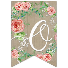 Oh Baby Girl Shower BOHO Kinderzimmer Room Pennant Wimpelkette