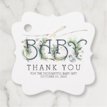 Oh Baby Gold Blätter Grüne Kinderdusche