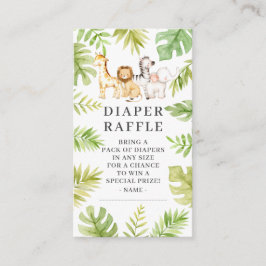 Oh Baby Jungle Baby Dusche Windelwanne Enclosur Begleitkarte