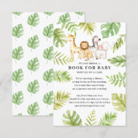 Oh Baby Jungle Baby Showbook für Baby Enclosur