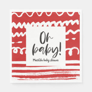 Oh, Baby! modernes Party für Babybetten Serviette