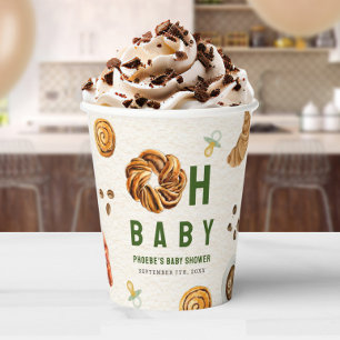 Oh Baby Pastries & Schnullers Babydusche Pappbecher
