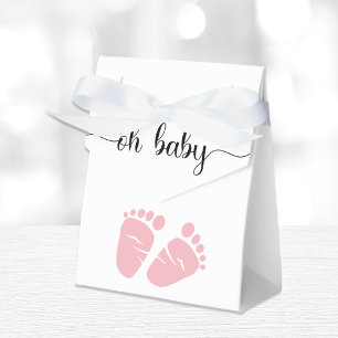 Oh Baby Pink Feet Baby Girl Dusche Geschenkschachtel