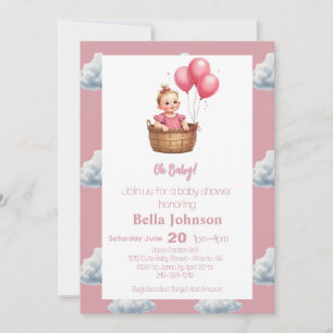 Oh Baby Shower  Einladung