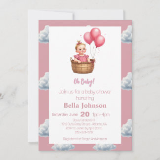 Oh Baby Shower  Einladung