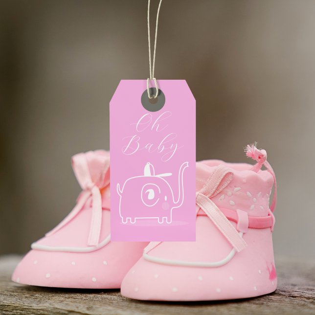 Oh Baby Shower Geschenkanhänger (Von Creator hochgeladen)