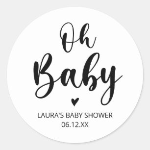Oh Baby Sticker