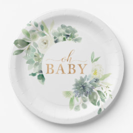 Oh Baby Succulent Baby Duschpapier Teller