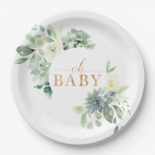 Oh Baby Succulent Baby Duschpapier Teller