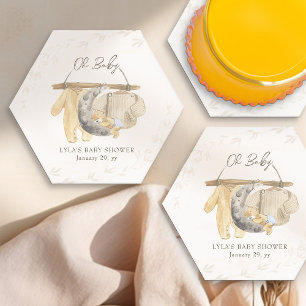 Oh Baby Süße Babykleidung Neutral Boho Untersetzer