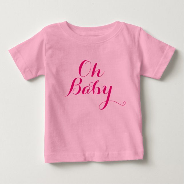 Oh Baby Tutu Baby T-shirt (Vorderseite)