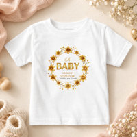 Oh Baby Watercolor Rose Gold Babyparty