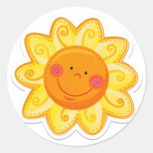 Oh Babyaufkleber von SRF Runder Aufkleber