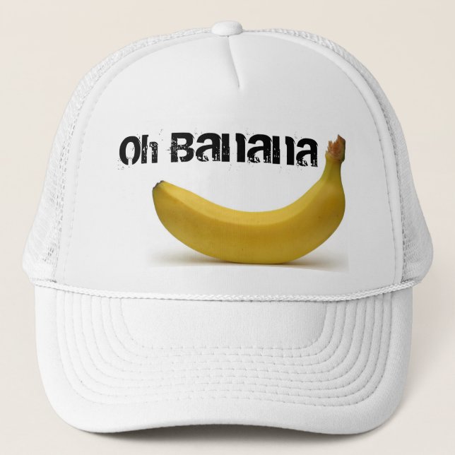 Oh Banane - Hut Truckerkappe (Vorderseite)