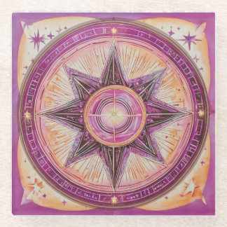 Oh Beautiful Star Glasuntersetzer