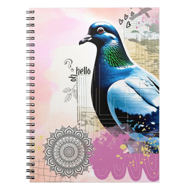Oh Bonjour Oiseau | Journal de notes (Devant)
