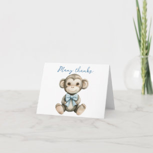 Oh Boy Baby Shower Dankeskarten – passend Dankeskarte