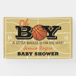 'Oh Boy' Basketball | Auf dem Weg Baller Banner