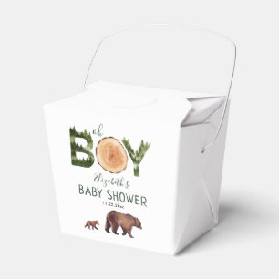 Oh Boy Bear Baby Dusche Geschenkschachtel