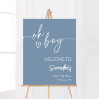 Oh Boy Boho Minimalistisch Baby Dusche Willkommen
