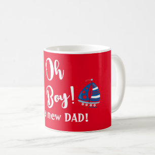 Oh Boy Nautical New DAD Kaffee Tasse