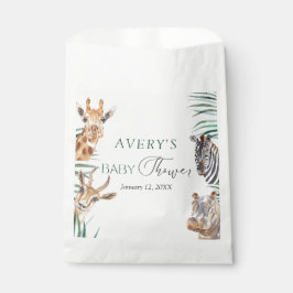 Oh Boy Safari Animals Baby Dusche Gefallen Tasche Geschenktütchen