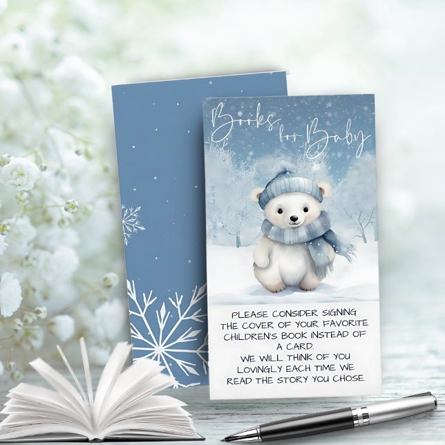 Oh Boy Winter |Woodland Baby Shooting Books for Ba Begleitkarte (Von Creator hochgeladen)