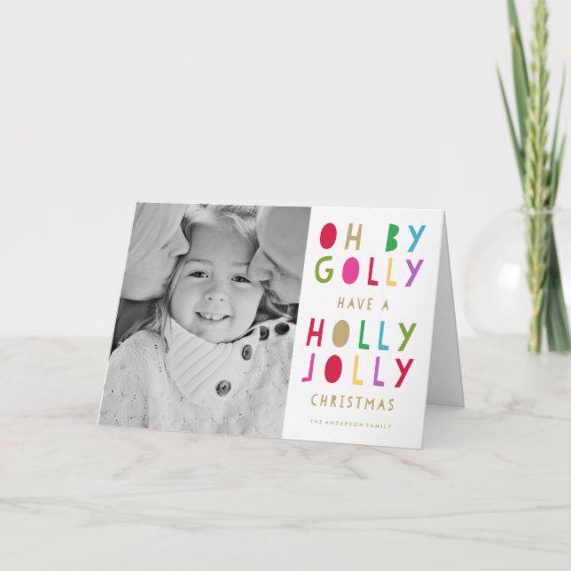 Oh By Golly | Carte photo de vacances (Devant)
