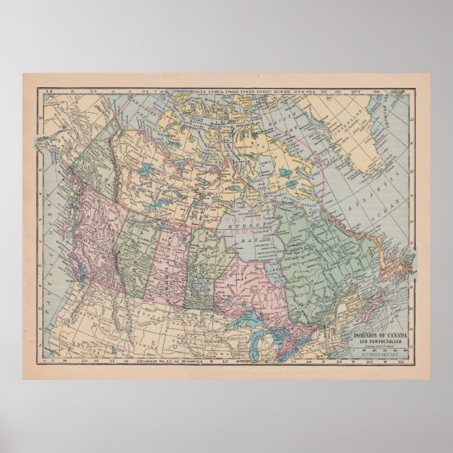 Oh Canada Map Poster (Vorne)