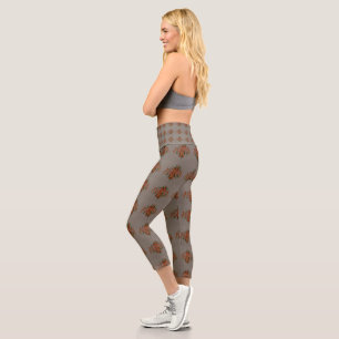 Oh Capri Mon Dernier Amour Song delikate Blume Leggings