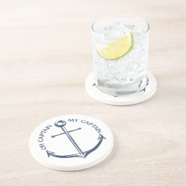 Oh Captain Getränkeuntersetzer