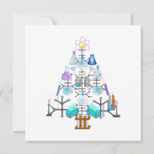 Oh Chemie, Oh Christbaum Einladung